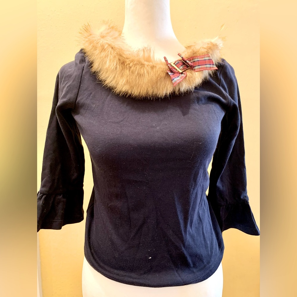 Janie and Jack Big girl unique and fashionable top